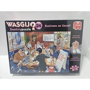 Jumbo WASGIJ? Destiny 24 - Business As Usual! 1000 Pc Jigsaw Puzzle Brand New